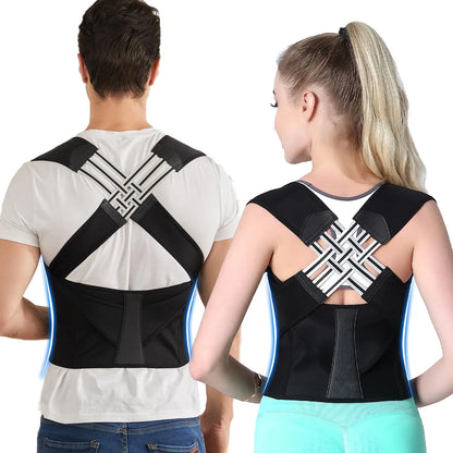 Back Brace Posture Support for Men & Women – Comfortable Shoulder Alignment & Everyday Back Support