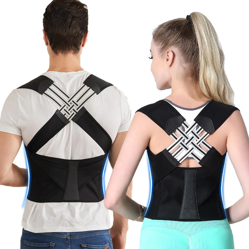 Back Brace Posture Support for Men & Women – Comfortable Shoulder Alignment & Everyday Back Support