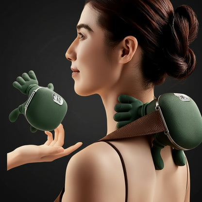 Neck & Shoulder Massage Pillow – Deep Kneading