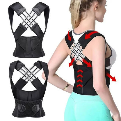 Back Brace Posture Support for Men & Women – Comfortable Shoulder Alignment & Everyday Back Support