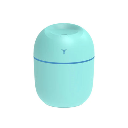 Mini Portable USB Humidifier & Essential Oil Diffuser with LED Night Light – Ultrasonic Cool Mist Aroma Diffuser