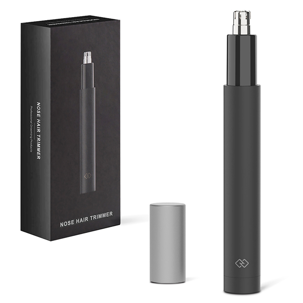 Waterproof Precision Nose & Ear Hair Trimmer – Rechargeable Painless Grooming Tool for Men & Women