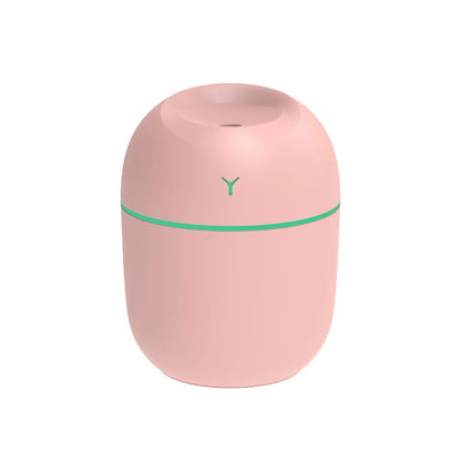 Mini Portable USB Humidifier & Essential Oil Diffuser with LED Night Light – Ultrasonic Cool Mist Aroma Diffuser