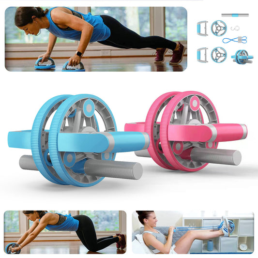 CoreFlex™ Multifunction Fitness Ab Roller & Resistance Training Set
