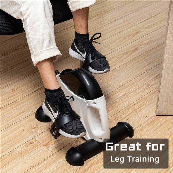 Portable Mini Exercise Bike with LCD Display – Hands & Feet Pedal Trainer for Home Use