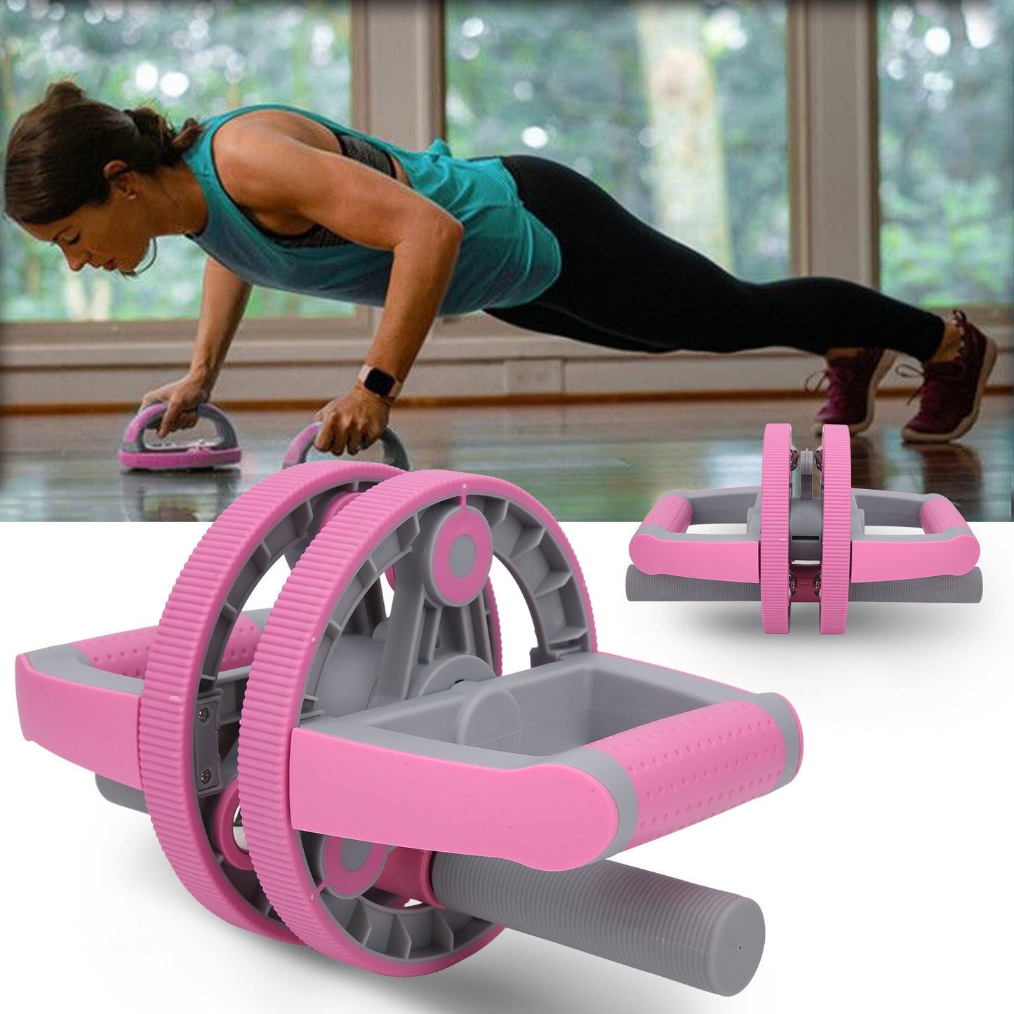 CoreFlex™ Multifunction Fitness Ab Roller & Resistance Training Set