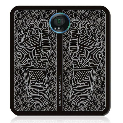 Portable EMS Foot Massager Pad – Electric Muscle Relaxation & Foot Massage Mat for Home and Office