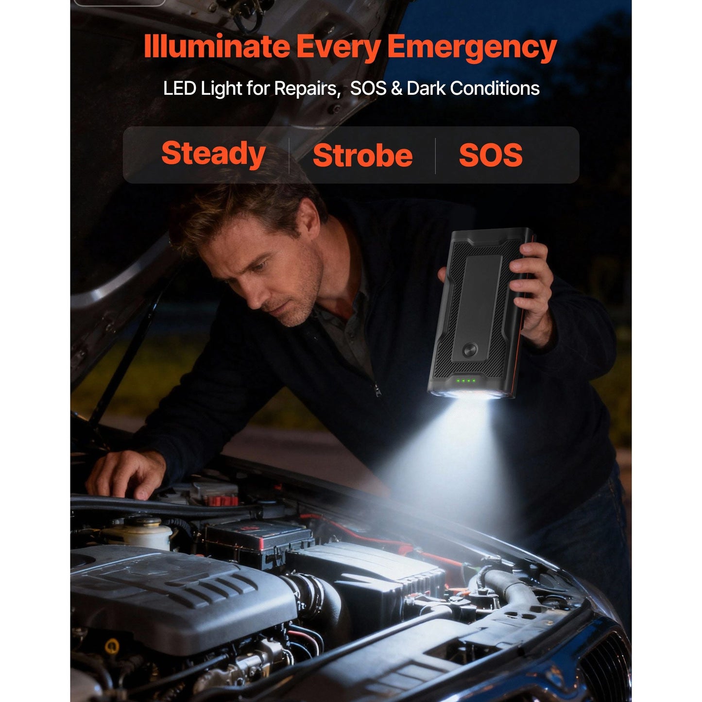 VEVOR 1000A Jump Starter