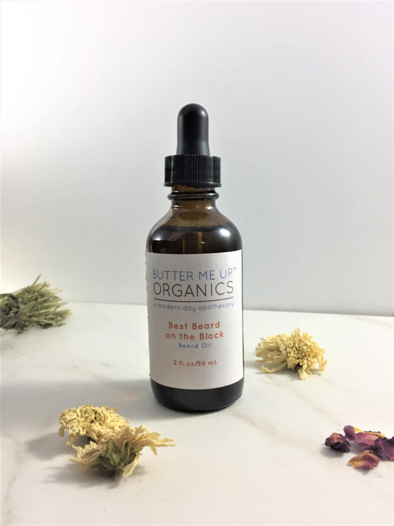 Organic Beard Oil – Nourishing Beard Conditioning Oil with Argan, Jojoba & Cedarwood
