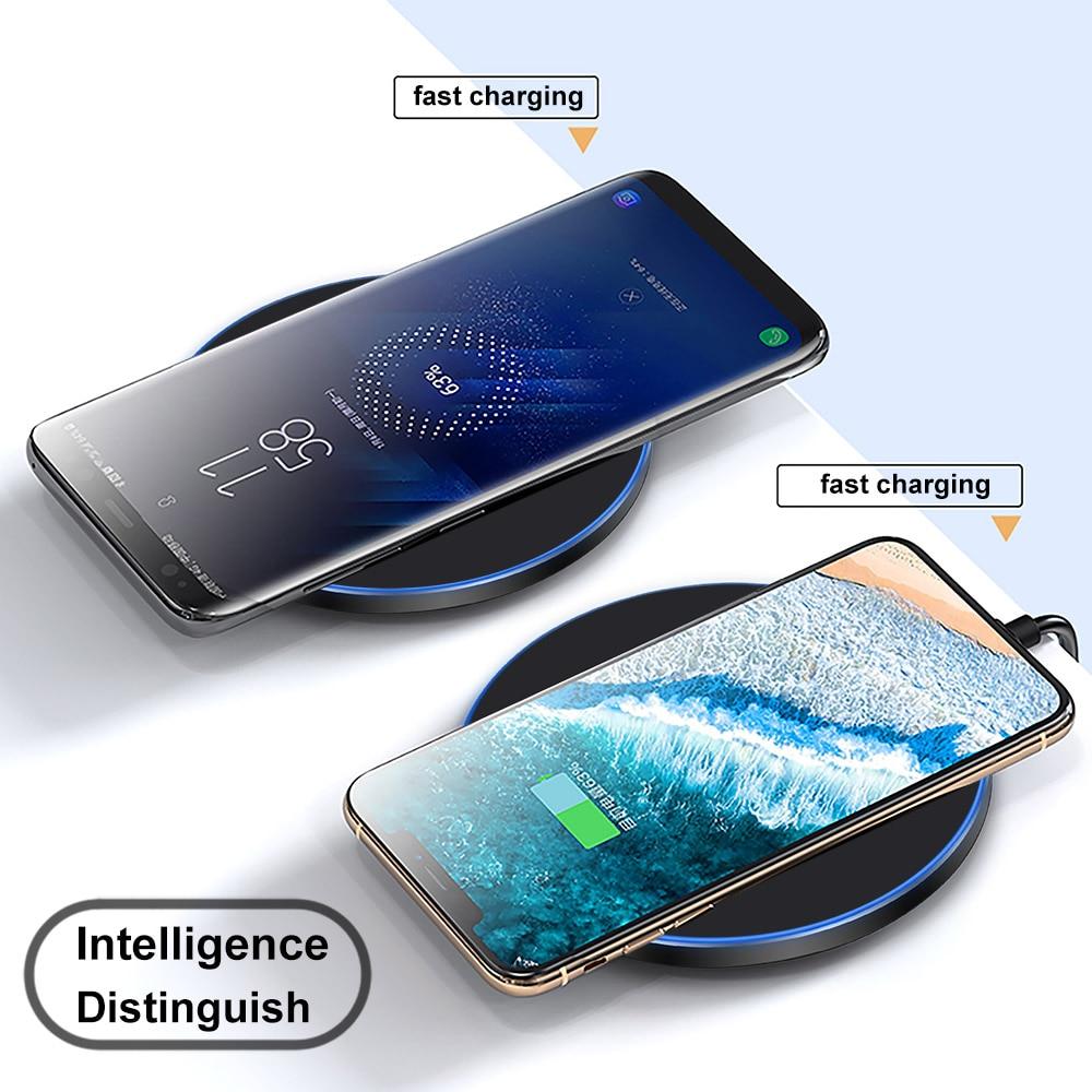 Dragon 30W Fast Wireless Charging Pad – Ultra Slim USB-C Wireless Charger Compatible with iPhone  & Qi-Enabled Devices